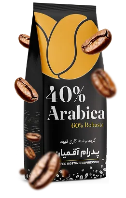 قهوه 40% عربیکا
